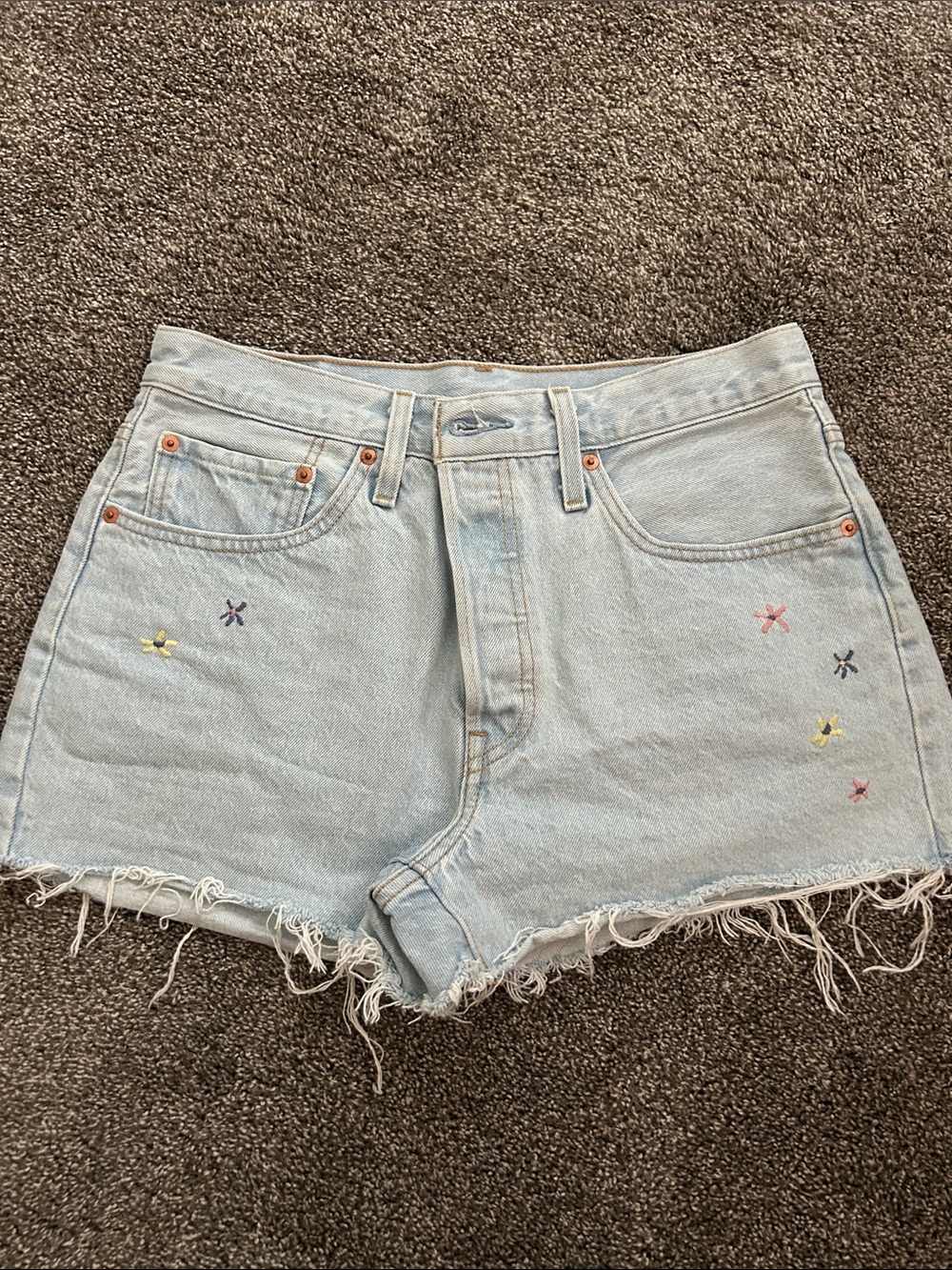 Levi's BLOSSOM GARDEN Women's 501 Original High Rise